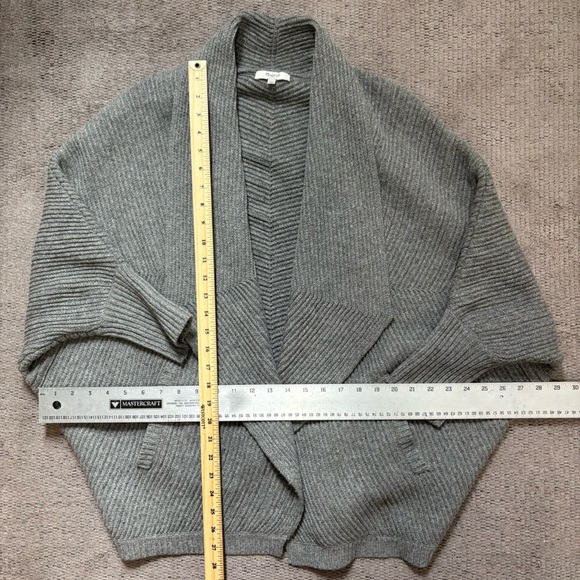 Madewell Charcoal Open-Front Cardigan - Picture 12 of 12